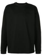 Estnation Crew Neck Sweatshirt - Black