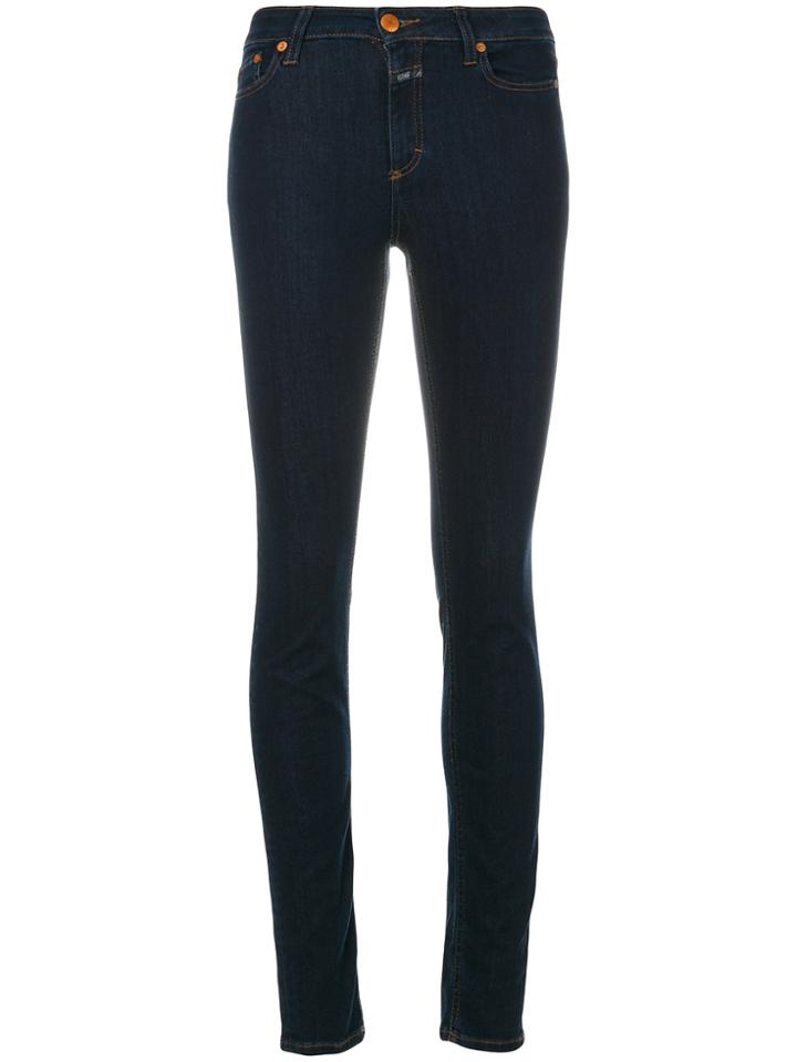 Closed Contrast Stich Skinny Jeans - Blue