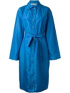 Jean Louis Scherrer Vintage Long Belted Raincoat