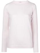 Liska Cashmere Crew Neck Sweater - Pink