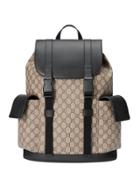 Gucci Soft Gg Supreme Backpack - Brown