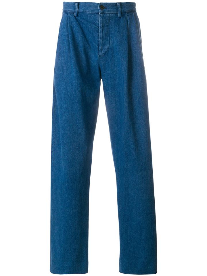 Stephan Schneider Liquid Denim Trousers - Blue
