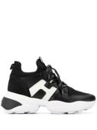 Hogan Interaction Oversized Sneakers - Black