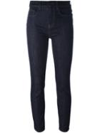Proenza Schouler Cropped Skinny Jeans, Women's, Size: 30, Blue, Cotton/polyurethane