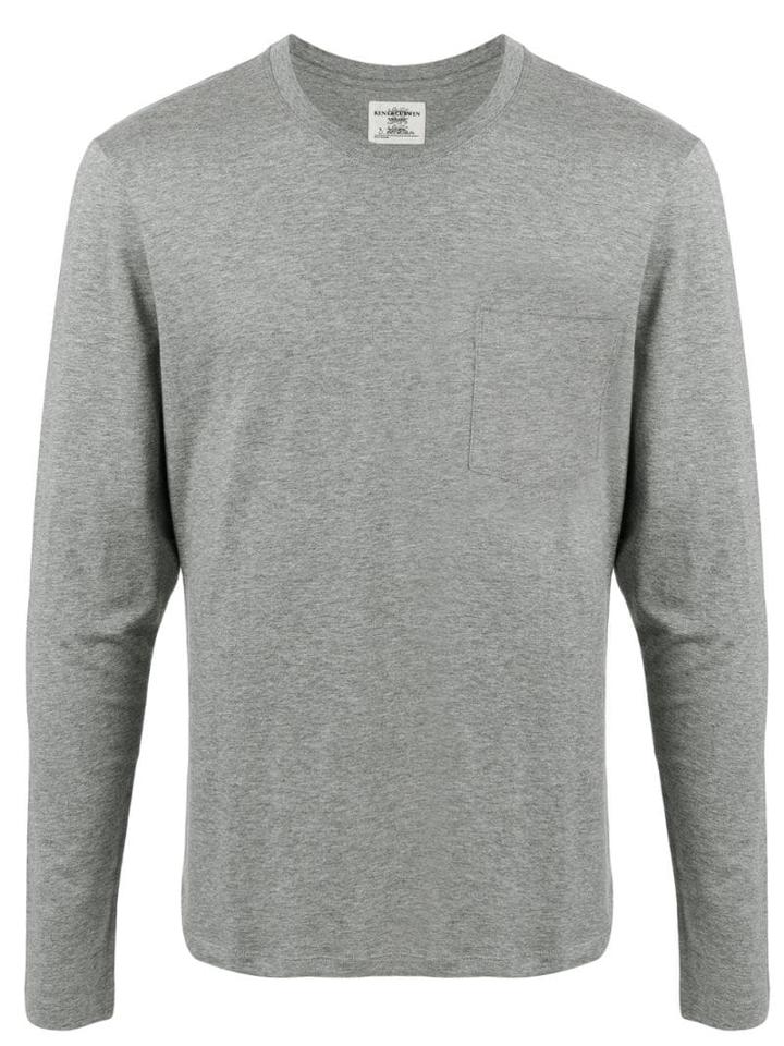 Kent & Curwen Long Sleeved T-shirt - Grey