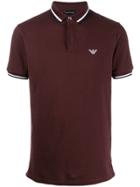 Emporio Armani Short-sleeve Polo Shirt - Red