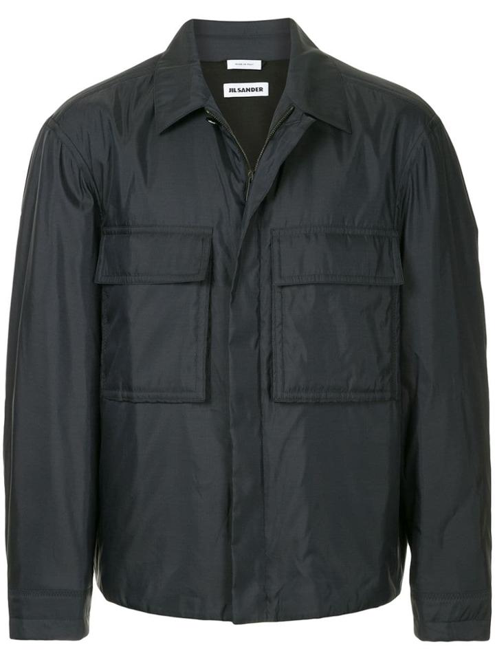 Jil Sander Padded Blouson - Blue