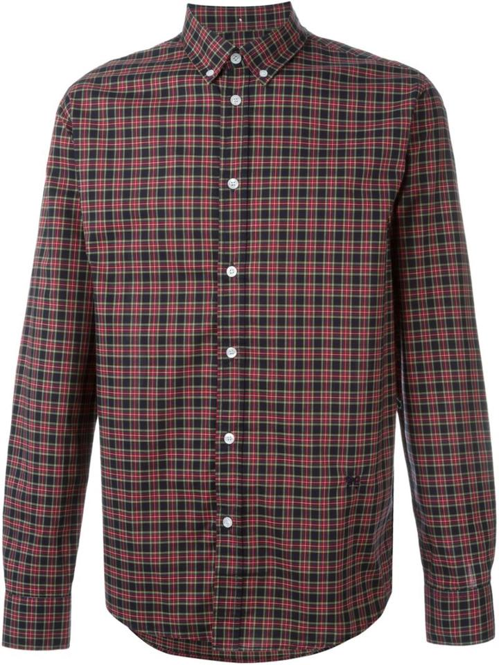 Soulland 'goldsmith' Checked Shirt, Men's, Size: Xl, Blue, Cotton