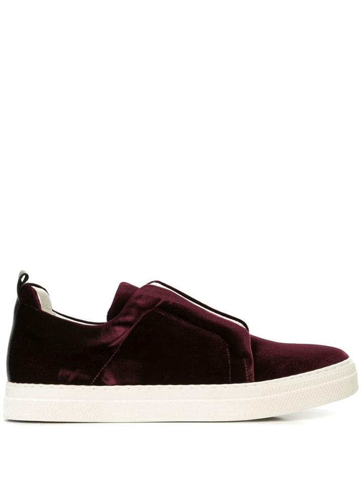 Pierre Hardy Slider Sneakers - Red