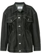Irene Oversized Denim Jacket - Blue
