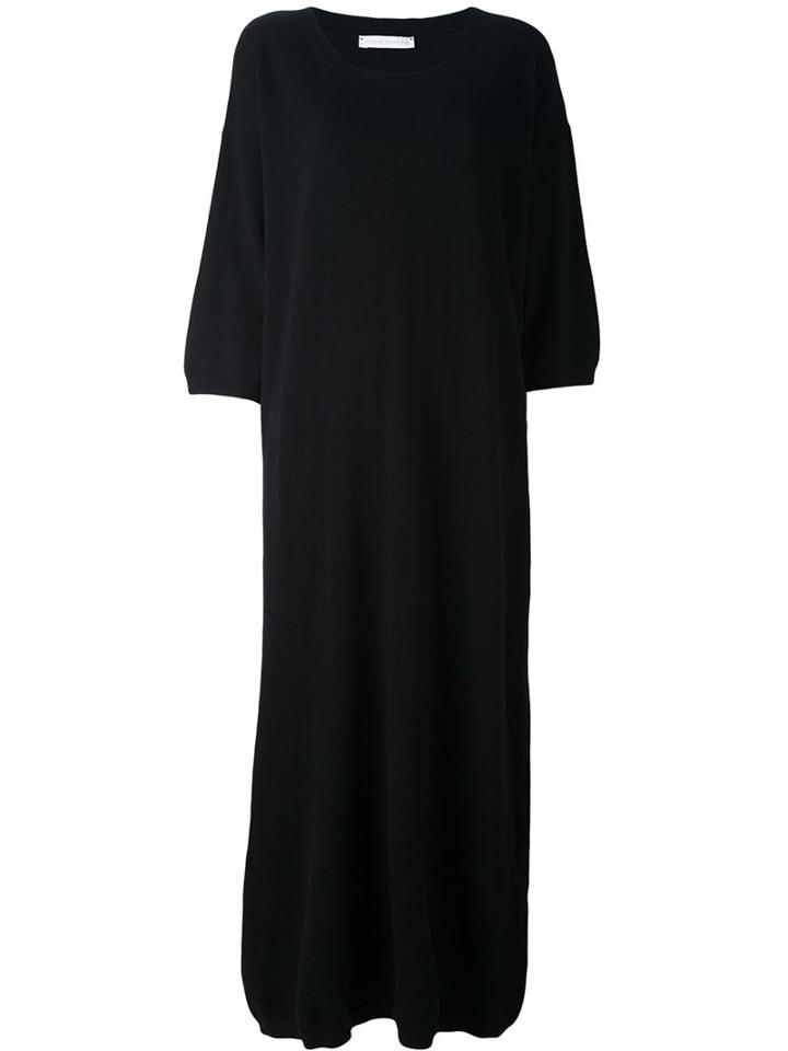 Société Anonyme Maxi Pull Dress, Women's, Size: 42, Black, Cashmere/merino