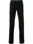 Hl Heddie Lovu Distressed Slim-fit Jeans, Men's, Size: 31, Black, Cotton/polyurethane