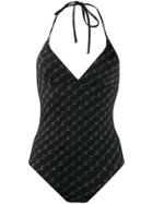 Stella Mccartney Monogram Swimsuit - Black