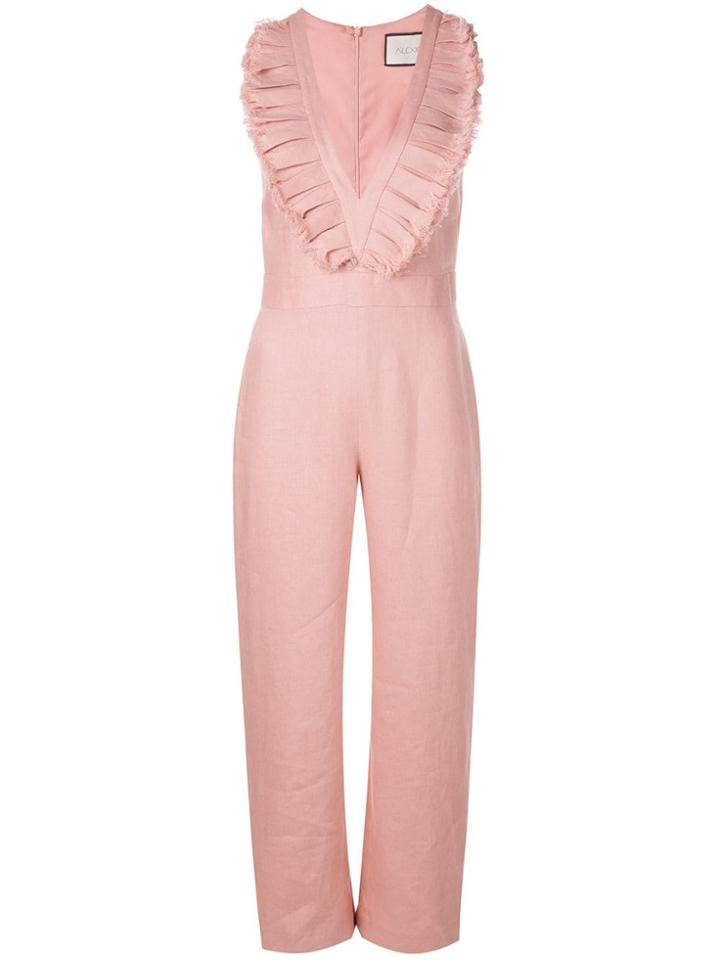 Alexis Odalys Ruffled Collar Jumpsuit - Pink