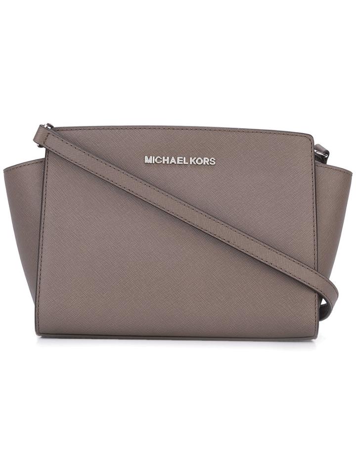 Michael Michael Kors - Medium Selma Crossbody Bag - Women - Leather - One Size, Women's, Nude/neutrals, Leather