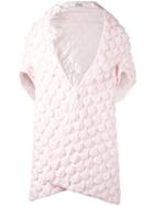 Miu Miu Crochet Bubble Waistcoat, Women's, Pink/purple, Silk/polyamide/polyester/spandex/elastane