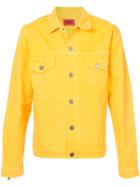 424 Fairfax Classic Denim Jacket - Yellow & Orange