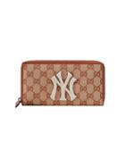 Gucci Original Gg Zip Around Wallet With New York Yankees Patch&trade; -