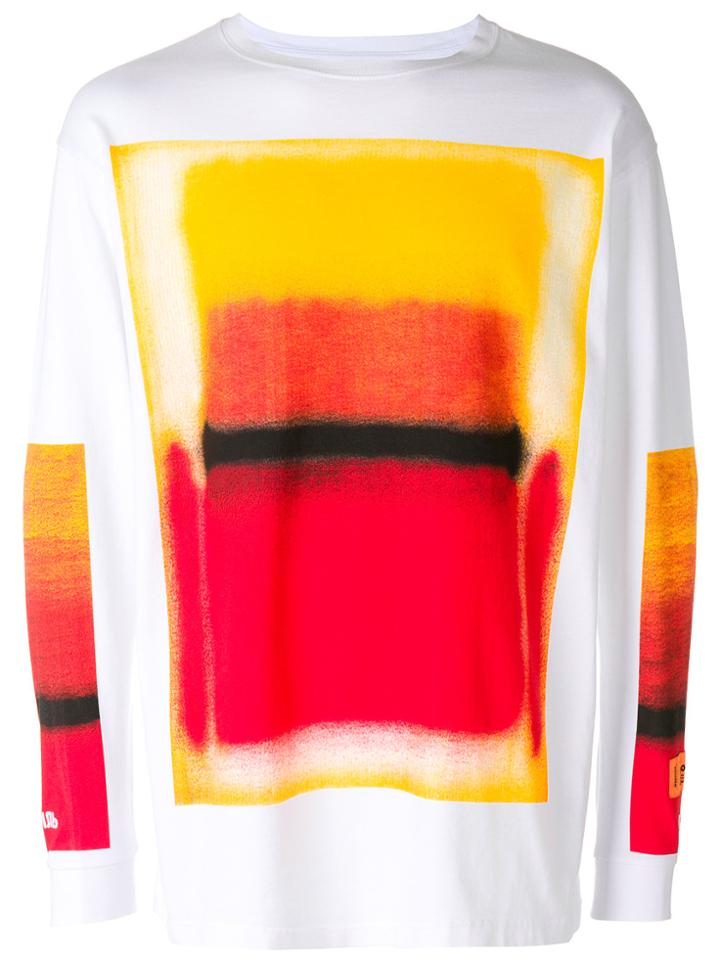Heron Preston Abstract Print Sweatshirt - White