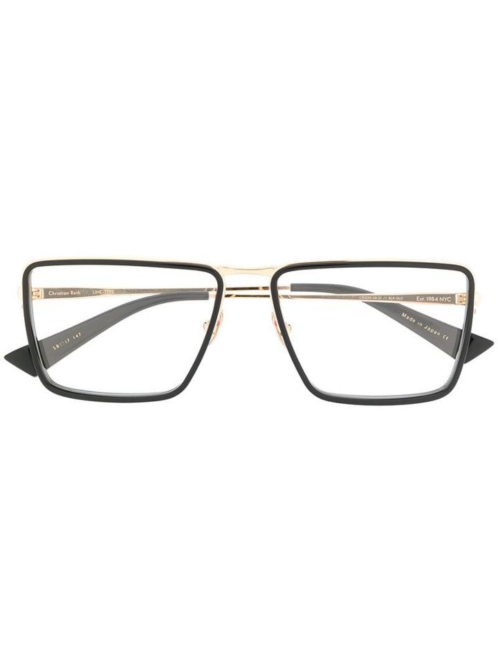 Christian Roth Linetype Glasses - Black