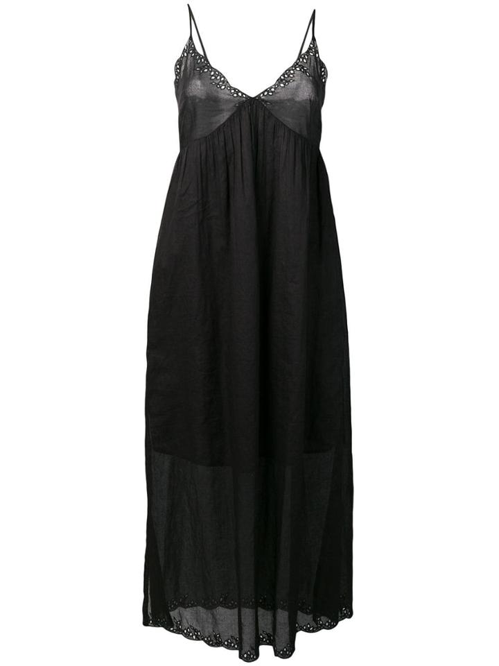 Semicouture Clinton Maxi Dress - Black