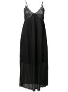 Semicouture Clinton Maxi Dress - Black