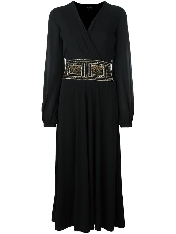 Etro Wrap Midi Dress