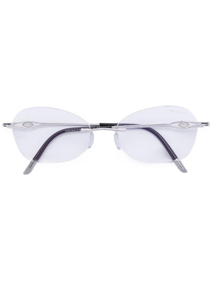 Silhouette Rimless Frames - Nude & Neutrals