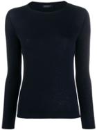 Aragona Fine Knit Jumper - Blue