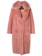 Blancha Oversized Coat - Pink