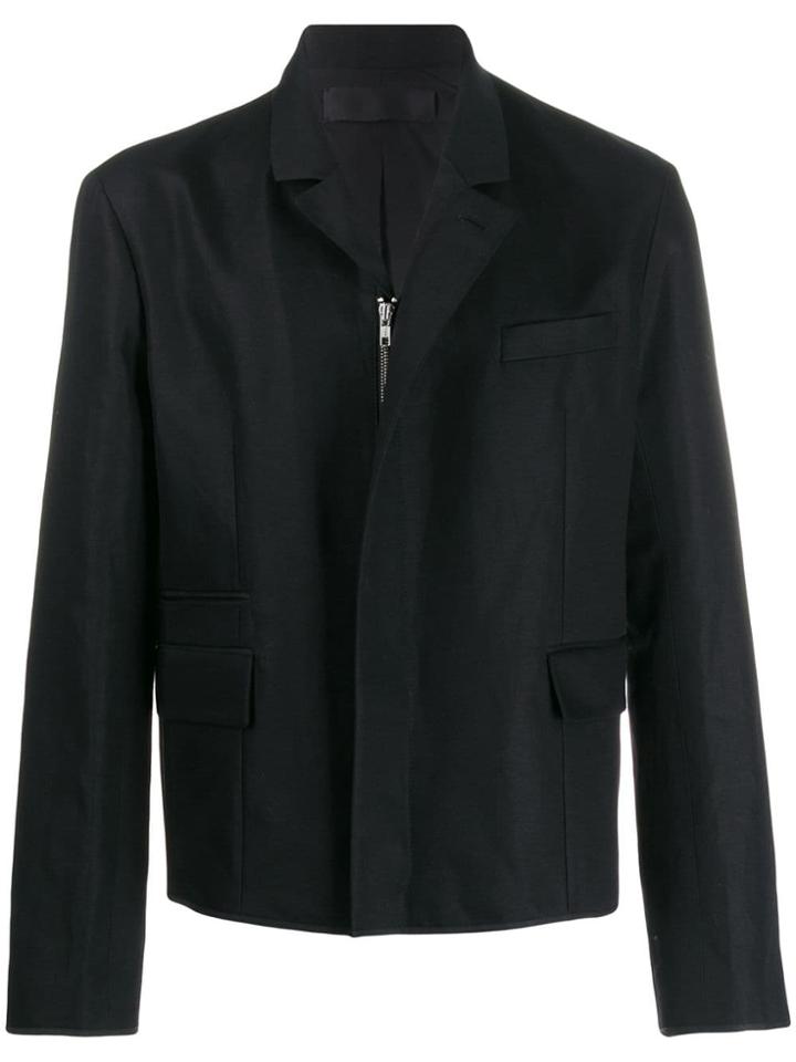Haider Ackermann Zipped Canvas Jacket - Black