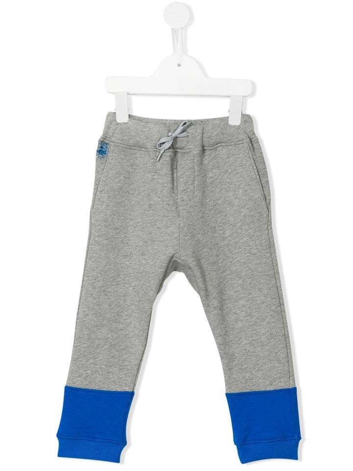 Kenzo Kids Colour Block Track Pants, Boy's, Size: 12 Yrs, Grey