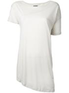 Thom Krom Asymmetric T-shirt, Women's, Size: Large, Grey, Cotton