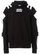 Hood By Air Cut-out Logo Hoodie