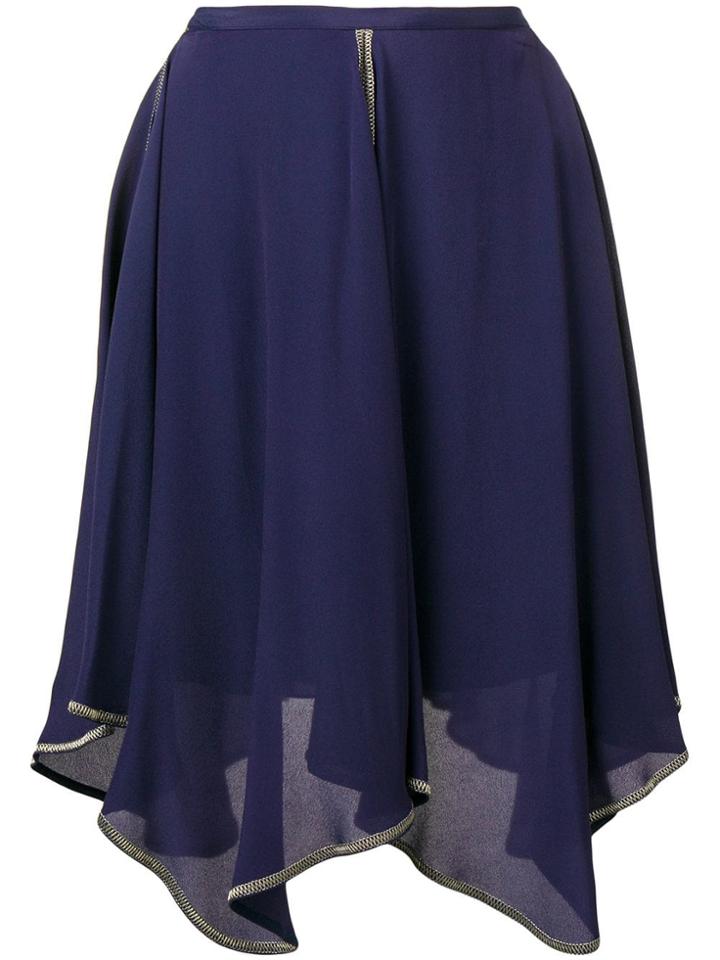 See By Chloé Draped Skirt - Blue