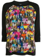 Ultràchic Graphic Print T-shirt - Black