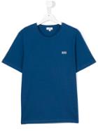 Boss Kids - Logo Print T-shirt - Kids - Cotton - 16 Yrs, Blue