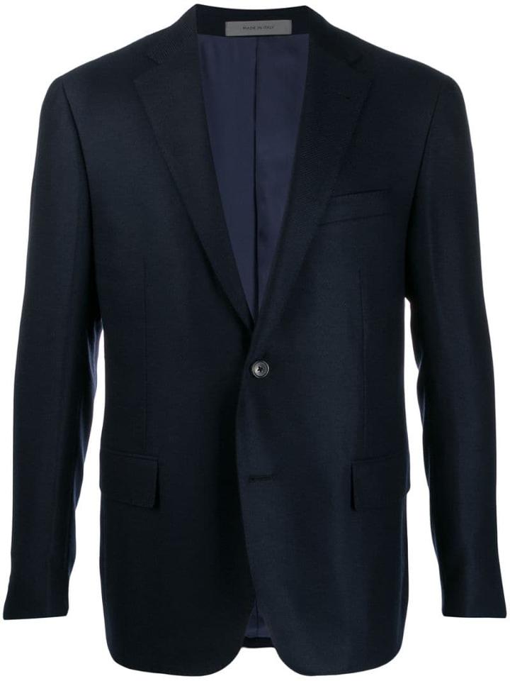 Corneliani Tailored Slim Blazer - Blue
