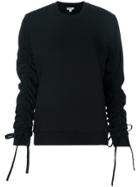 Kenzo Drawstring Sleeve Sweatshirt - Black