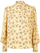 Baum Und Pferdgarten Floral Print Shirt - Yellow
