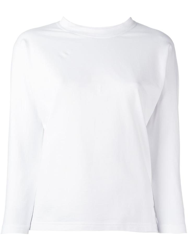 Sofie D'hoore Boxy Sweatshirt, Women's, Size: 38, White, Cotton