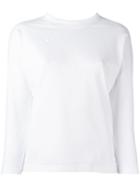 Sofie D'hoore Boxy Sweatshirt, Women's, Size: 38, White, Cotton