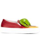Joshua Sanders Palm Tree Detail Sneakers