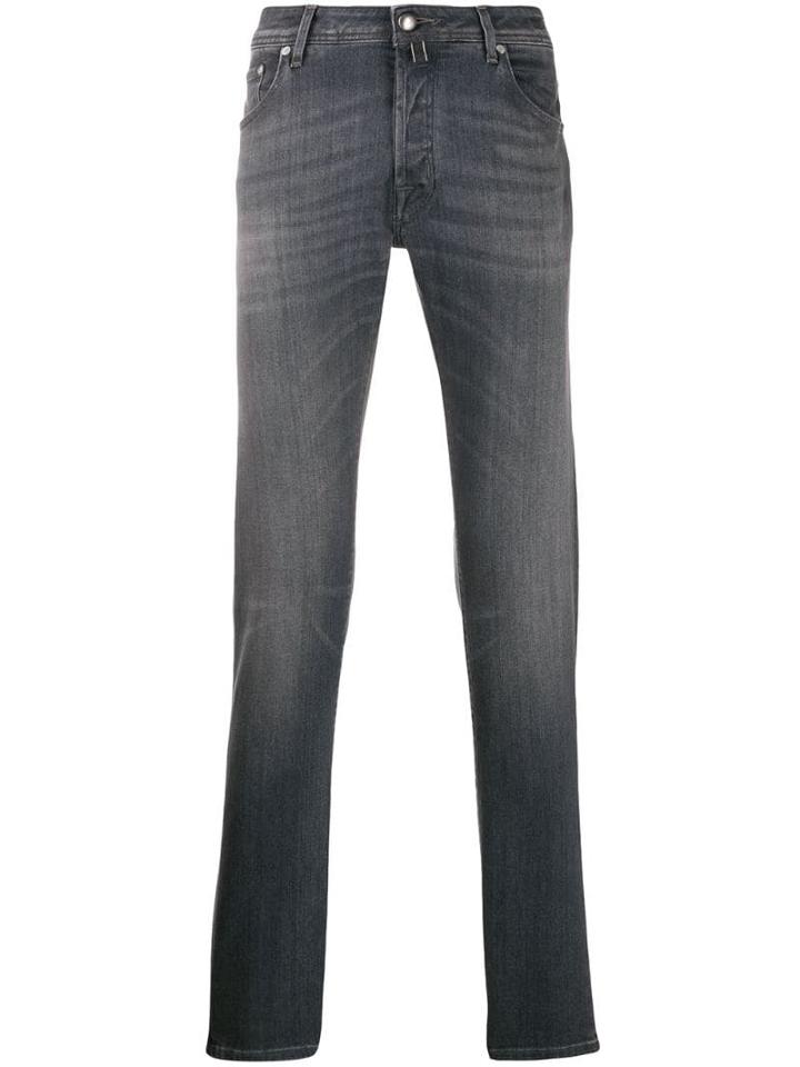 Jacob Cohen Distressed Effect Jeans - Grey