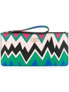 Salvatore Ferragamo Printed Clutch, Women's