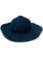Sunnei Knitted Bucket Hat - Blue