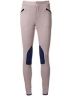 Theatre Products Zipped Pockets Skinny Trousers, Women's, Brown, Polyester/rayon/polyurethane