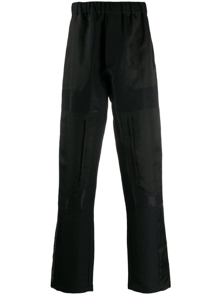 Fendi Slip Pocket Joggers - Black