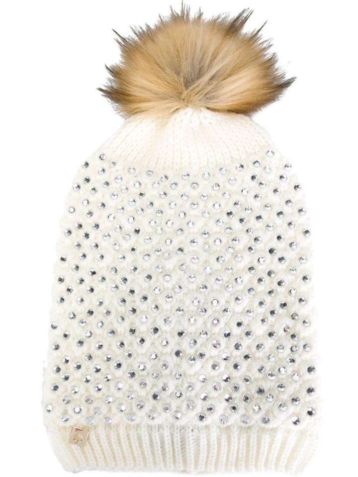 Twin-set Knitted Pompom Bonnet