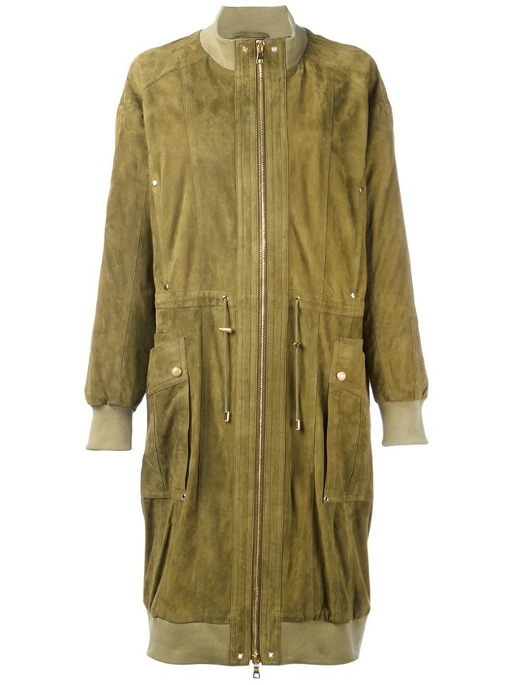 Balmain Lightweight Parka - Green